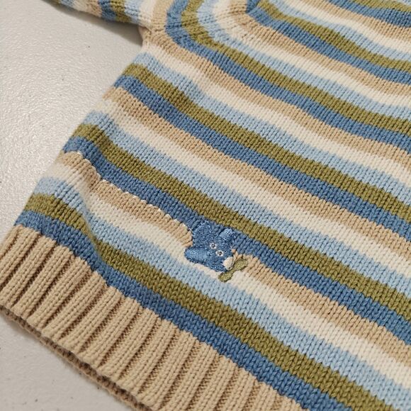 Vintage Gymboree Airplane Cardigan Overalls Set 3 - 6 M Baby Boys Flyer Aviator - Picture 12 of 16